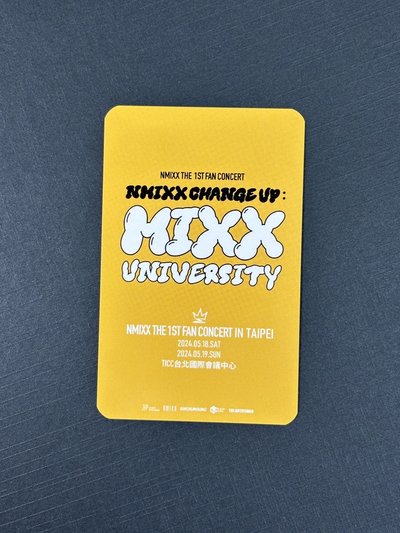 NMIXX THE 1ST FAN CONCERT IN TAIPEI DAY1 入場卡嫄