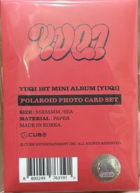 YUQ1 周邊卡 雨琦 1st mini album 快閃拍立得卡套組