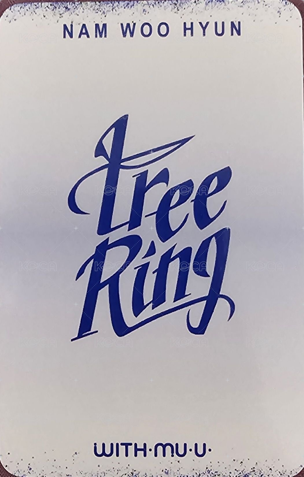 Tree Ring wm 幸運卡  背面