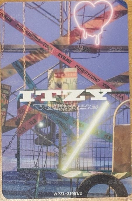 Voltage 專輯卡 初回A盤 背面