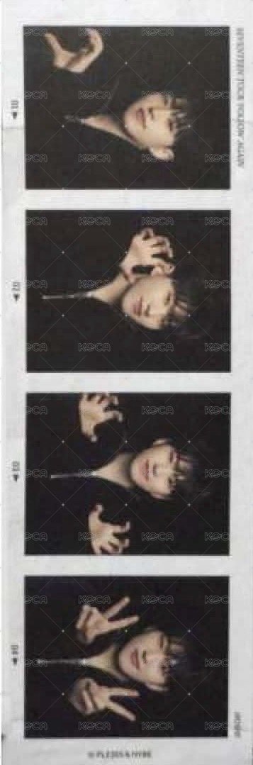 FOLLOW AGAIN 人生四格卡  正面