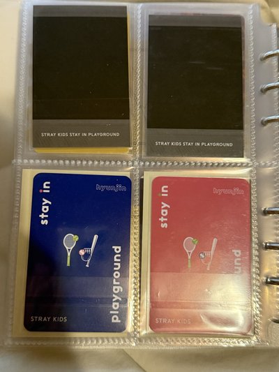 Stray kids 迷孩 黃鉉辰 小卡 特典卡拍立得  操場