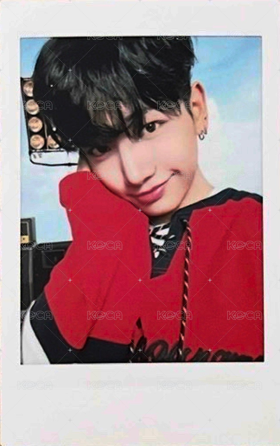 Knock On 巡迴 隨機卡 日安 拍立得 正面