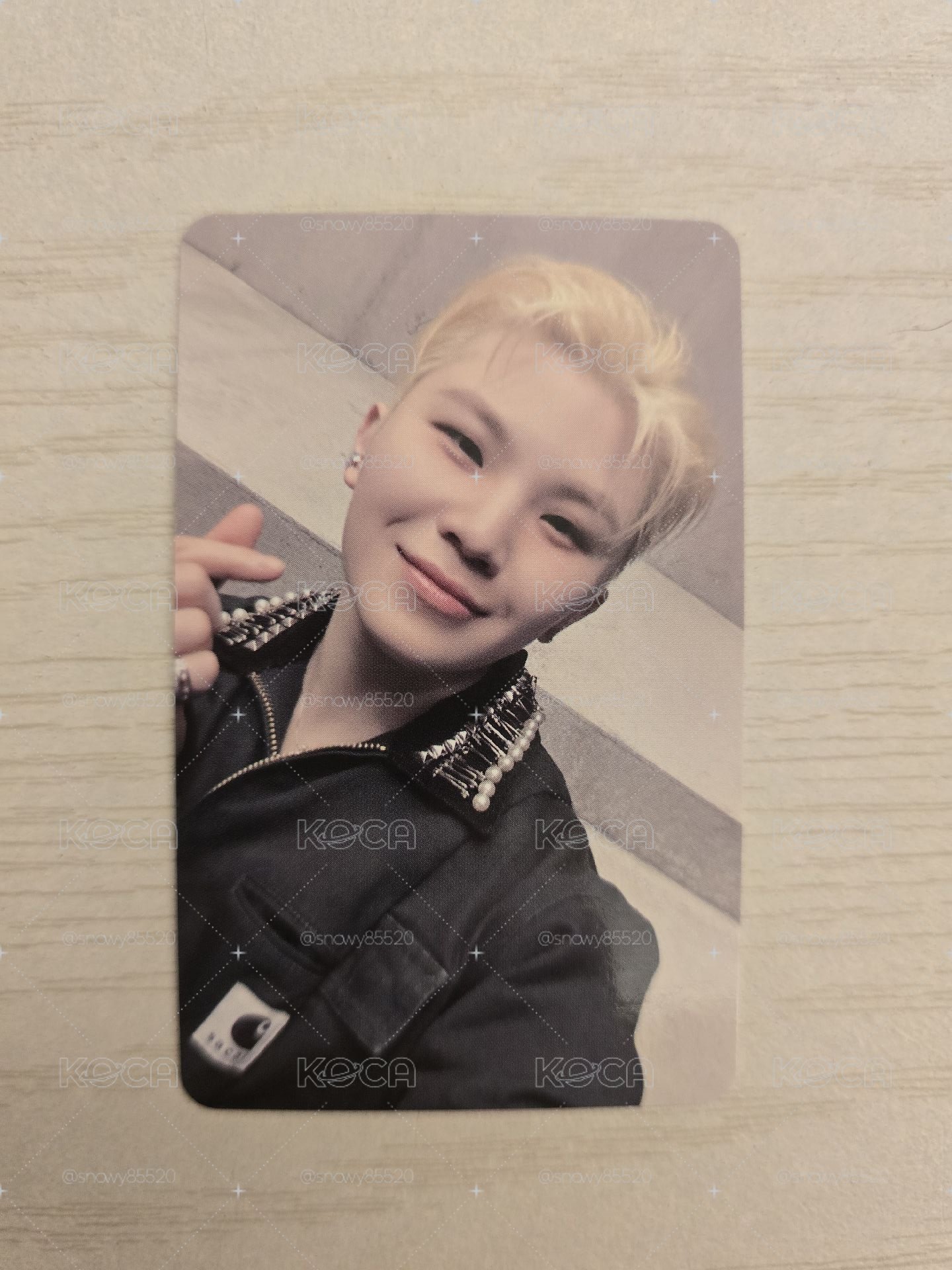 正五 wm 特典卡 WOOZI
