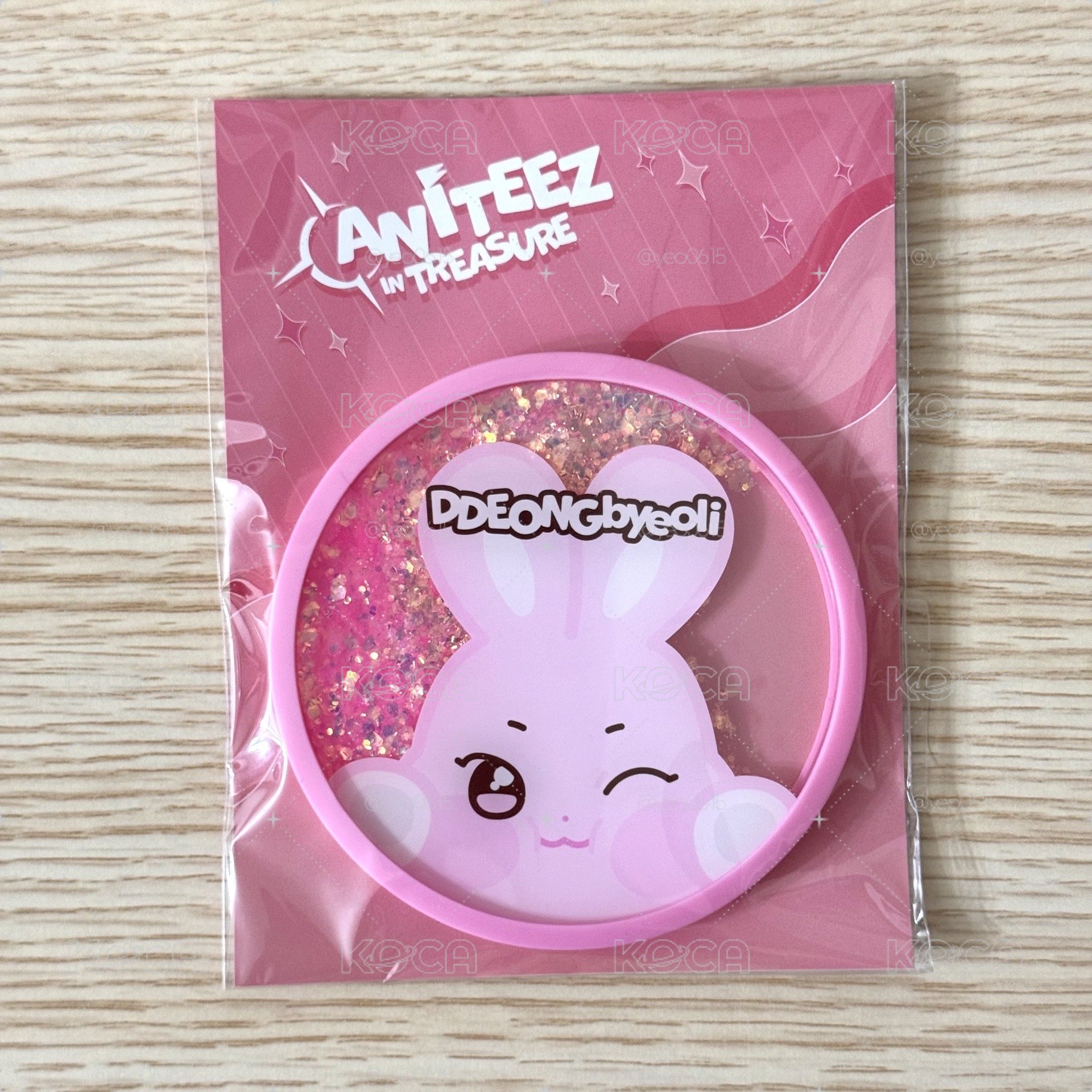 ANITEEZ 台灣限定杯墊（咚星，含星化小卡）