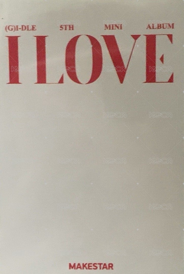 I LOVE ms 2.0 簽售卡  背面