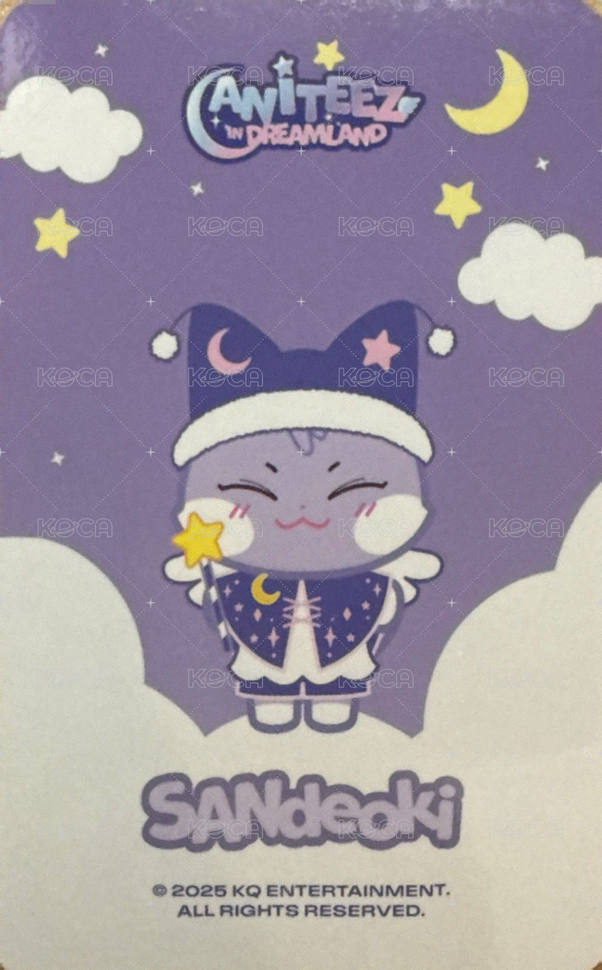 ANITEEZ IN DREAMLAND 周邊卡  背面