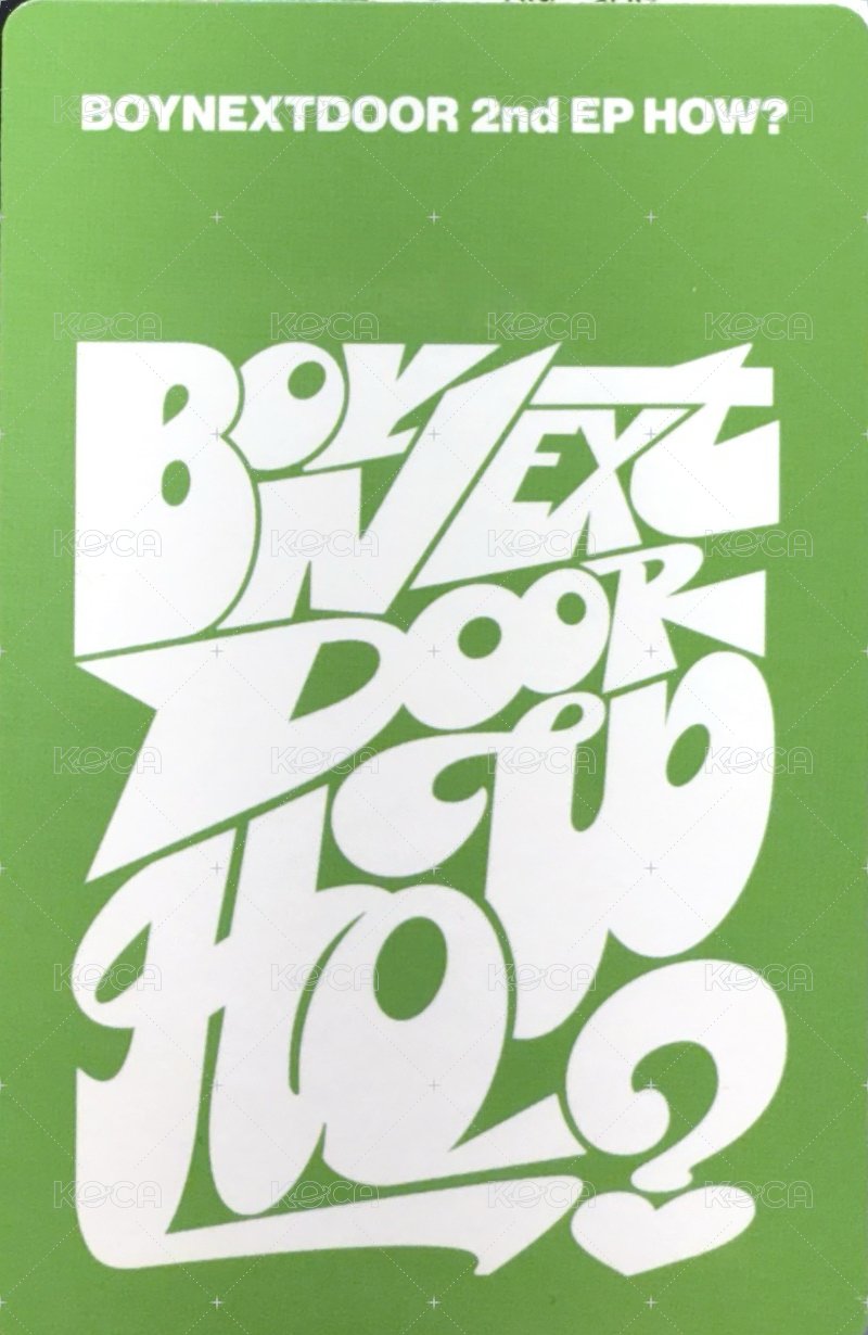 HOW? km蝦皮 1.0 簽售卡  背面