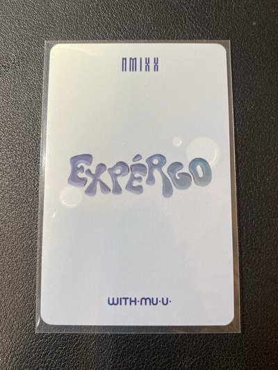 NMIXX Jiwoo wm特典卡 海軍友