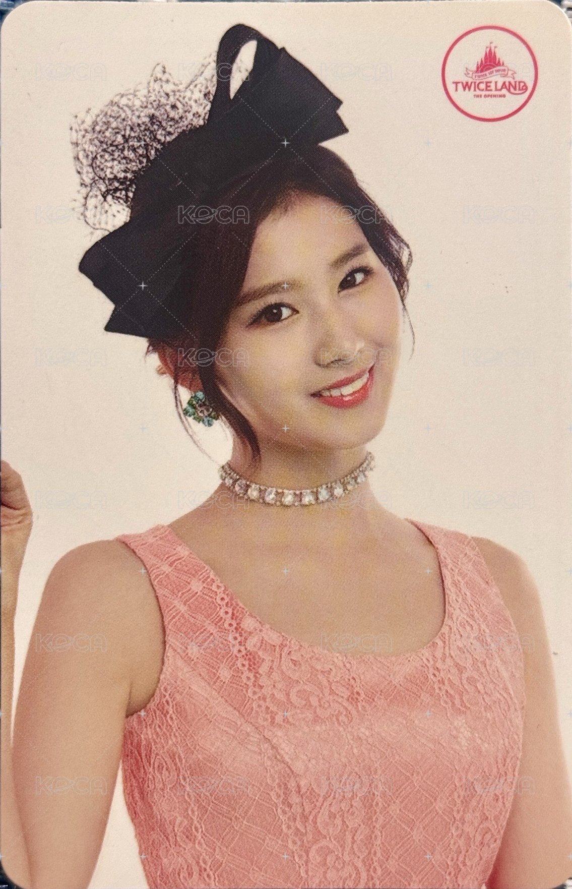 TWICELAND 周邊卡 小卡組-半身 SANA 正面