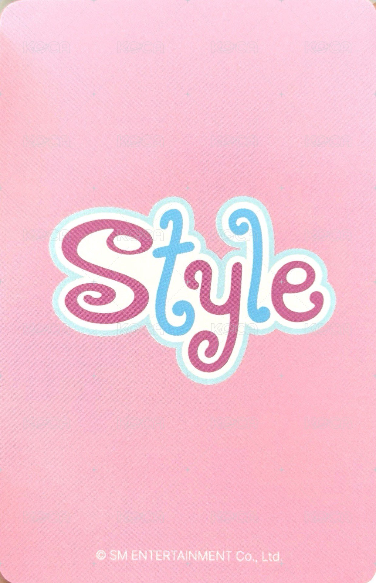 Style el 3.0 幸運卡  背面