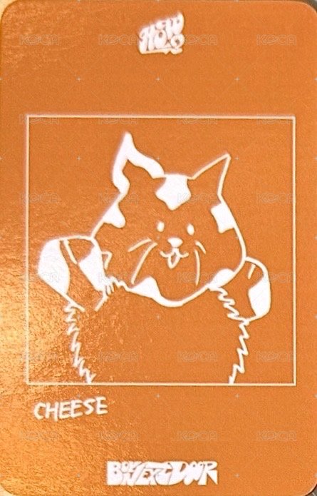 HOW? 打歌卡 o版 1 背面