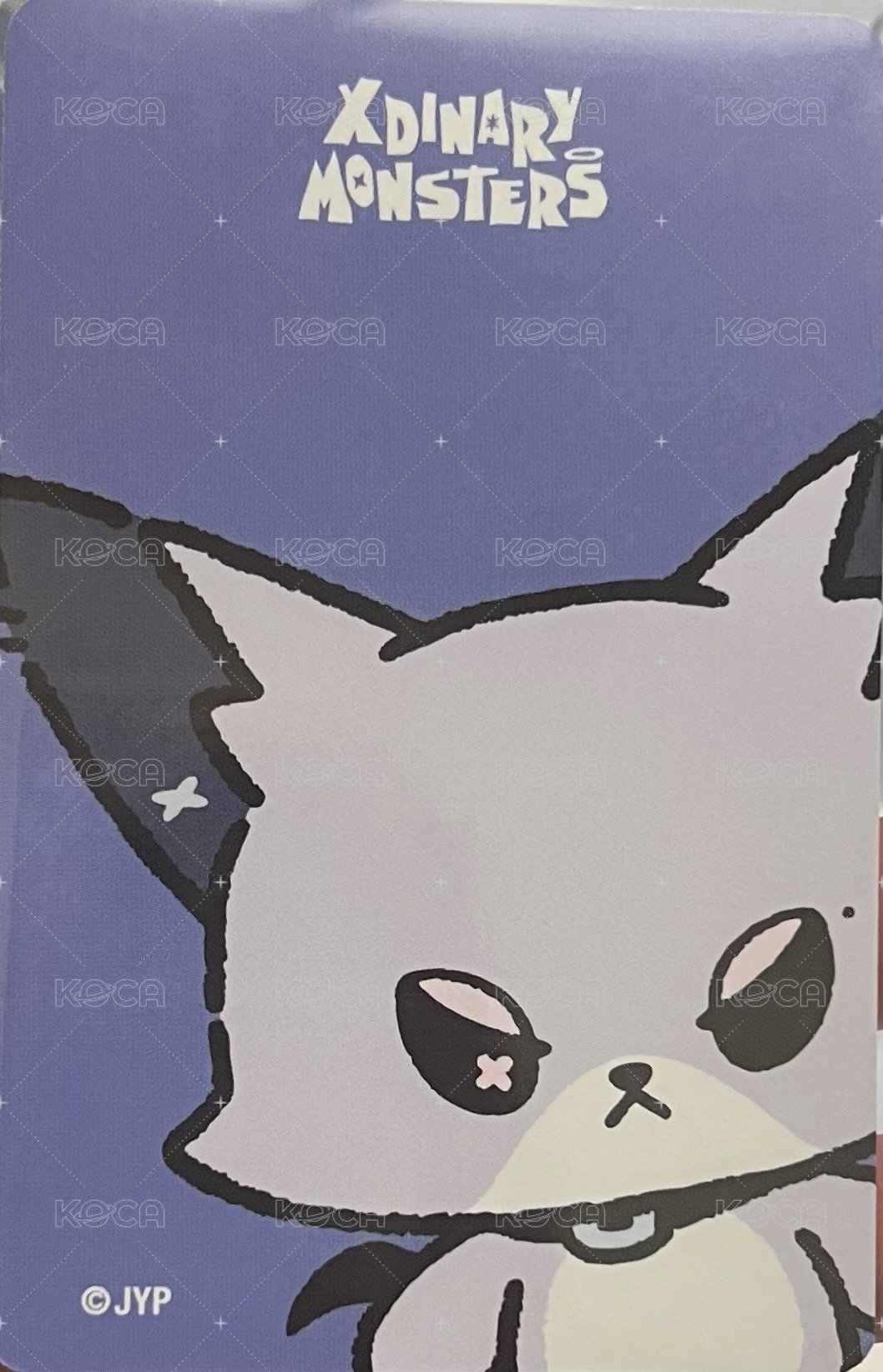 THE XCAPE 周邊卡 Xdinary Monsters卡冊 背面
