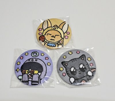 ppulbatu 刺繡徽章