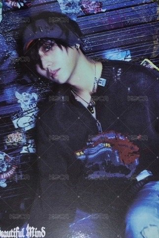 Beautiful Mind 明信片 預售禮 背面