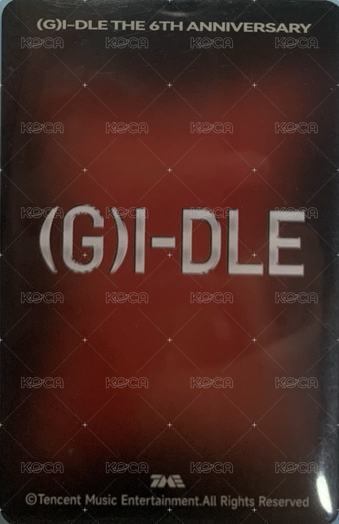 正規二 QQ音樂 4星 星光卡  背面