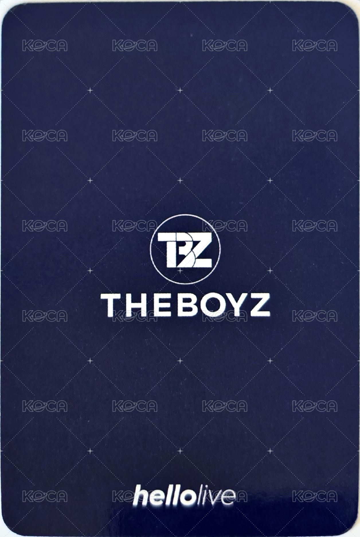 PHANTASY Pt.3 Love Letter hl 1.0 幸運卡 더보이즈的情書ver. 背面