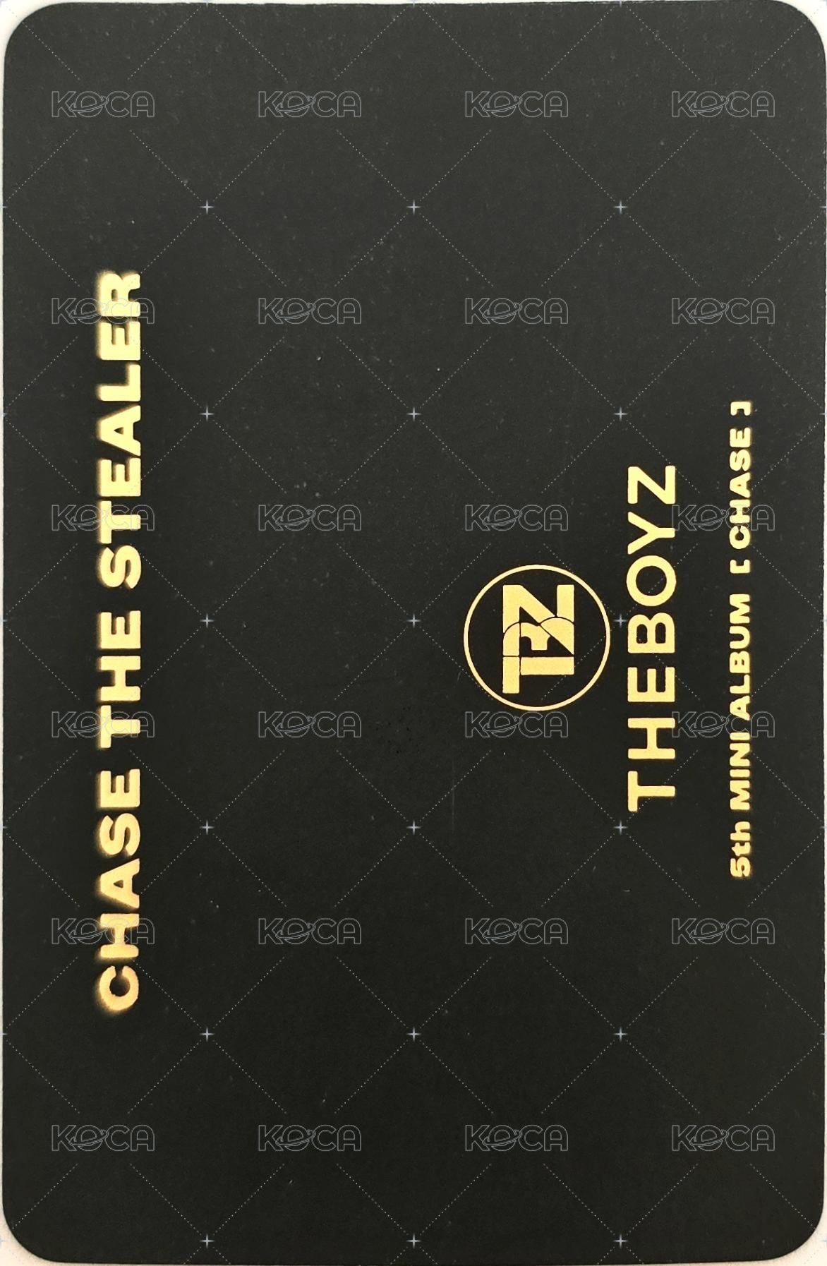 CHASE 專輯卡  背面