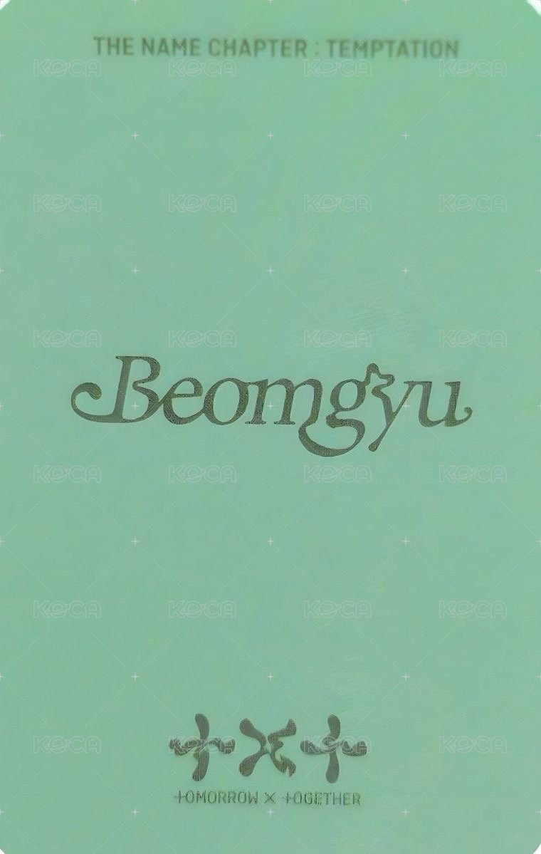 迷五 專輯卡 ver.Lullaby 背面