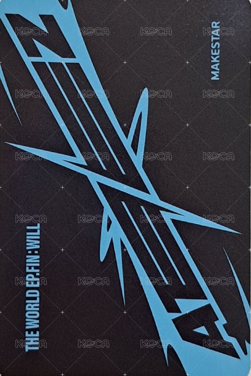 Will ms 3.0 簽售卡  背面