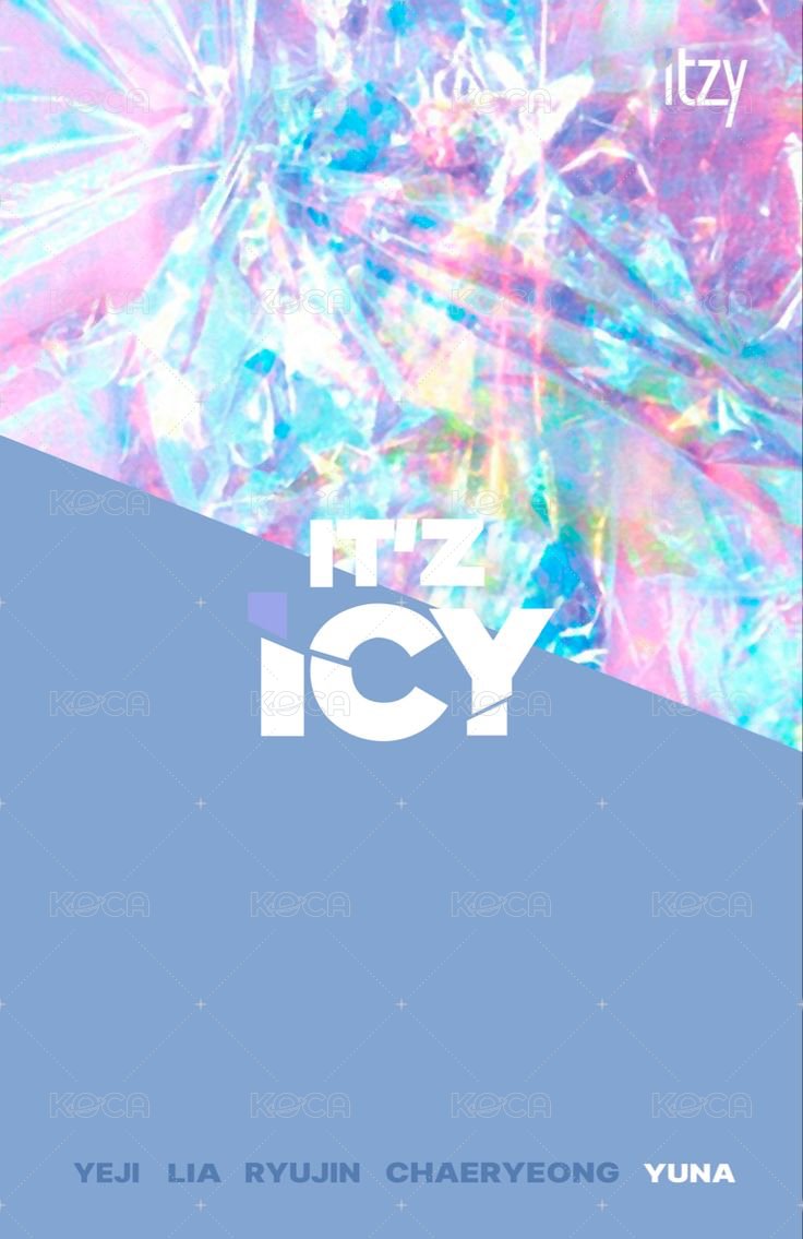IT'z ICY 專輯卡  背面