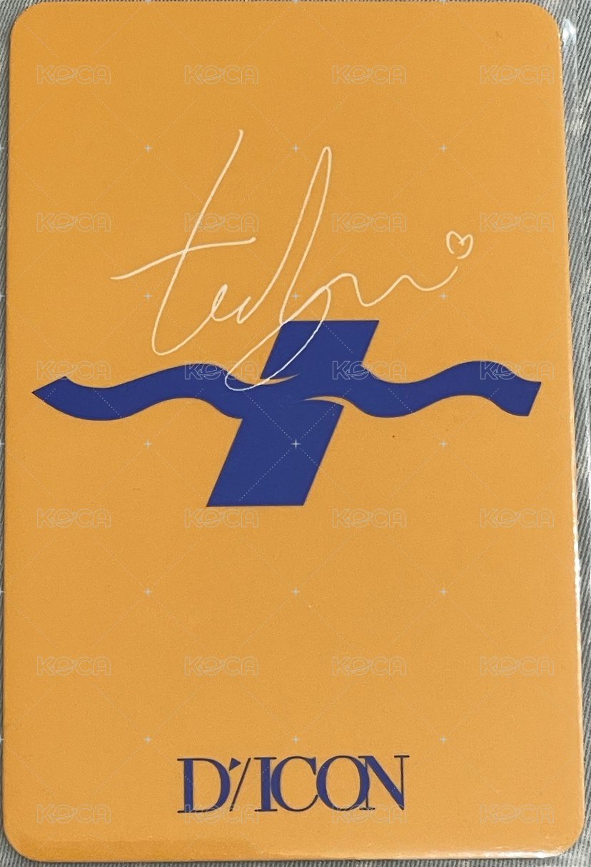 MINI DICON 周邊卡  背面