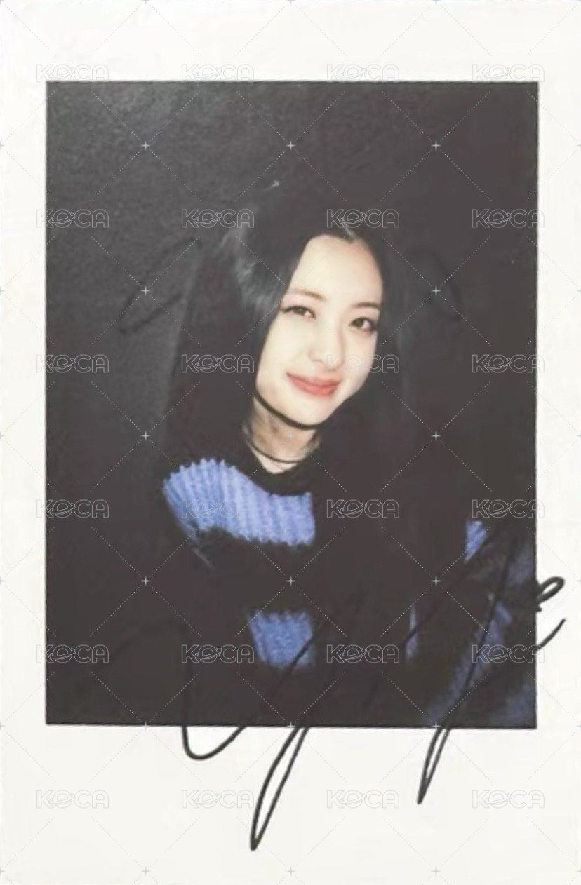 CRAZY yzy 中簽拍立得 抽選卡  正面