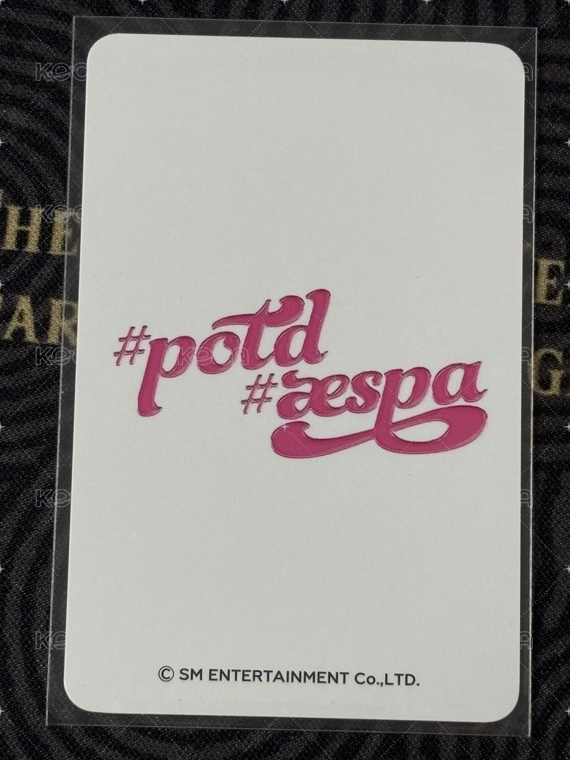 #potd展會 入場卡 / 場限卡 #potd 展會門票卡1.0吉 背面