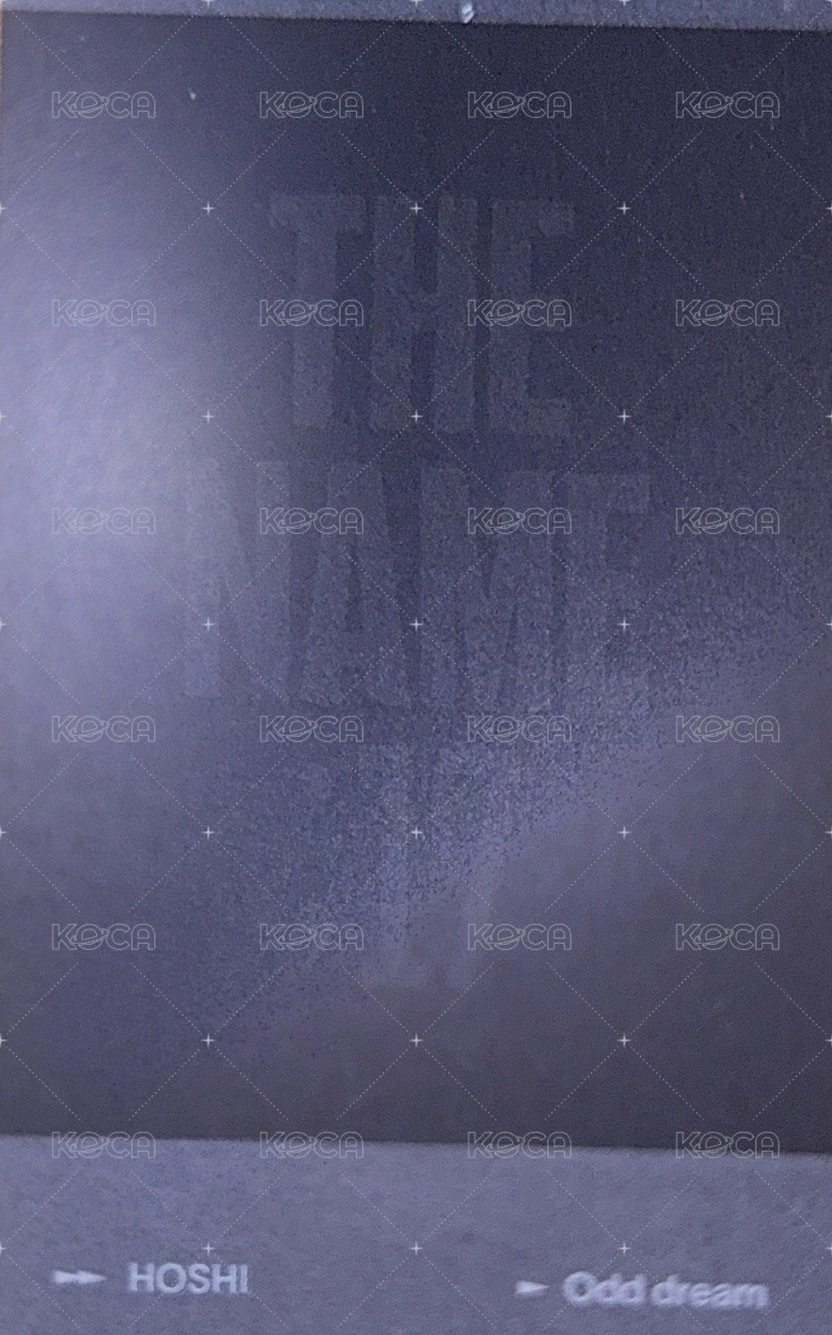 THE NAME 雜誌卡 拍立得 背面