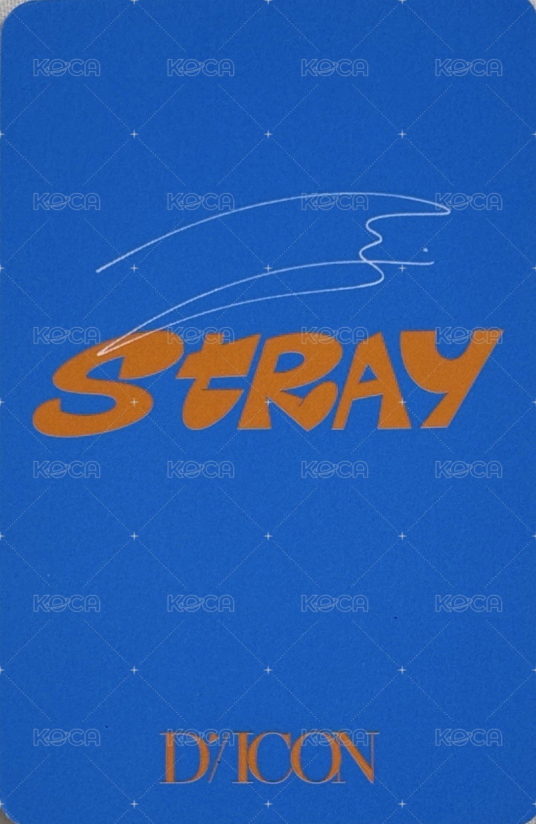 DICON D'FESTA 雜誌卡  背面