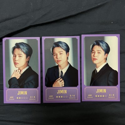 BTS 防彈少年團 BBC bangbang con 留言卡/訊息卡 Jimin RM JHope