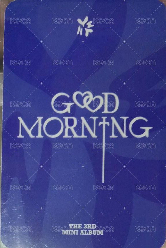 迷三 專輯卡 藍版 電子專 背面