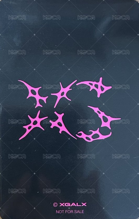 AWE hmv 幸運卡  背面