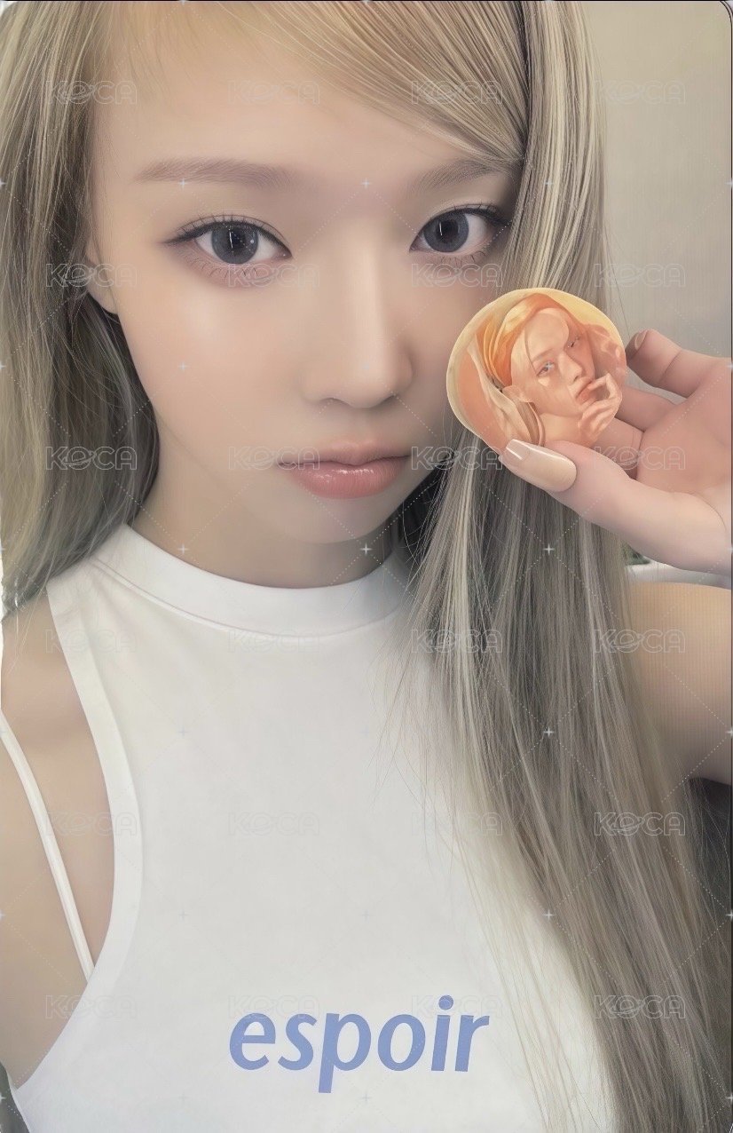 代言卡 espoir3.0冬 正面