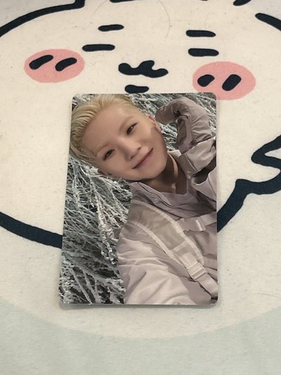 WOOZI sector 17 正四後續 專輯卡 