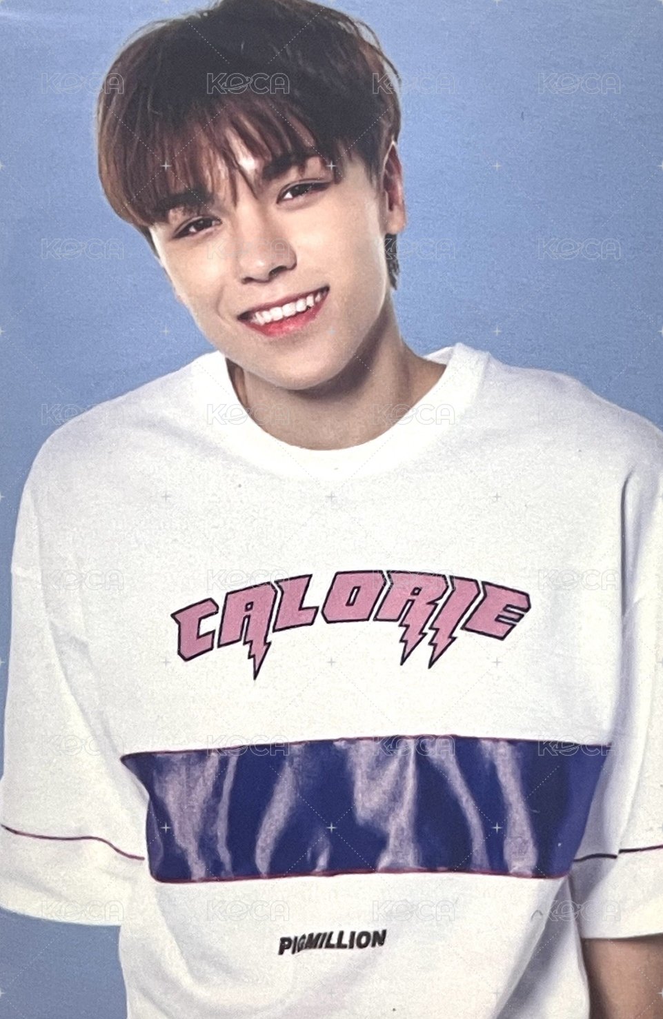 the SAEMxSEVENTEEN 代言卡 旅行套組小卡 正面