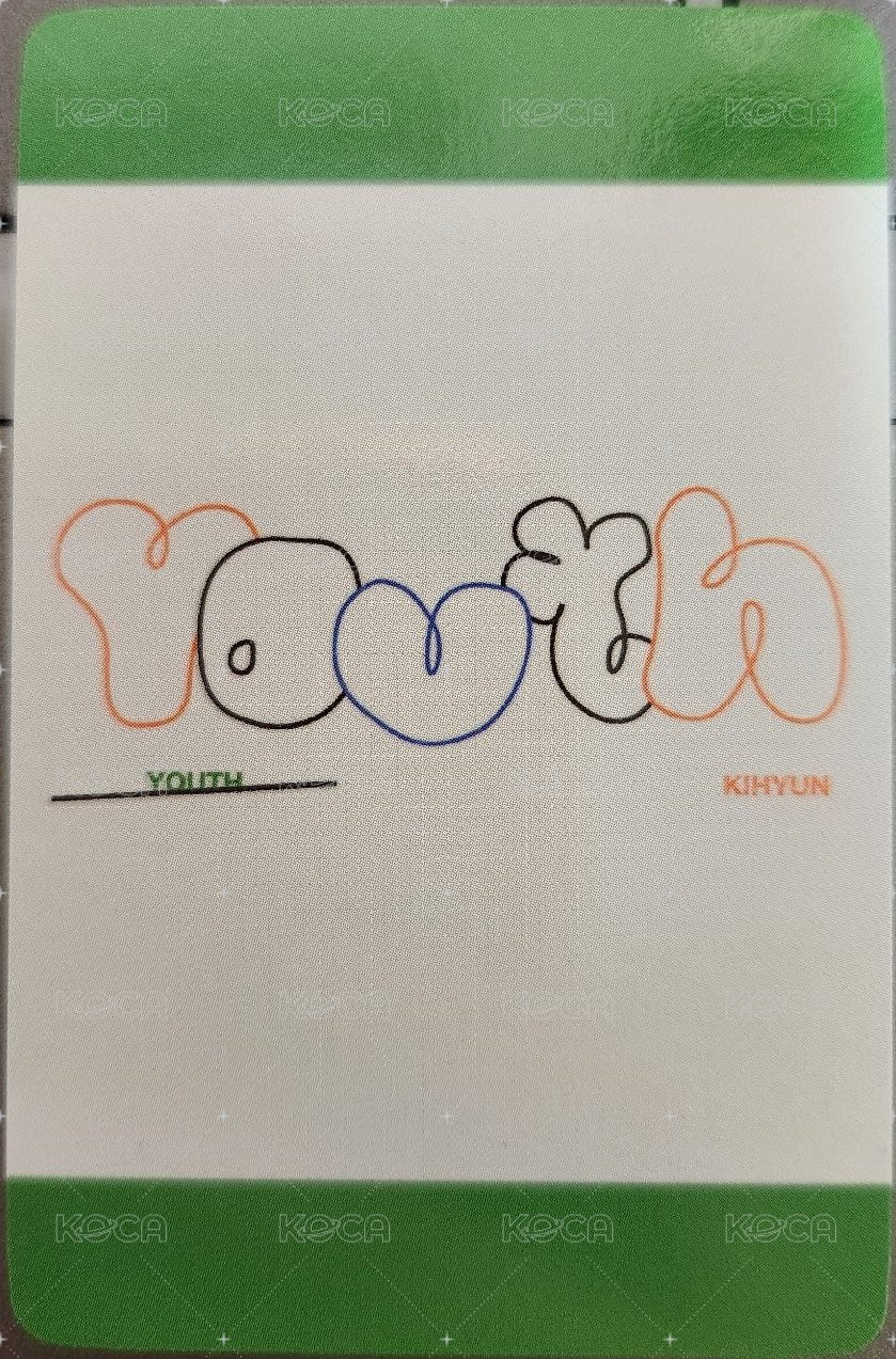 YOUTH wm 特典卡  背面