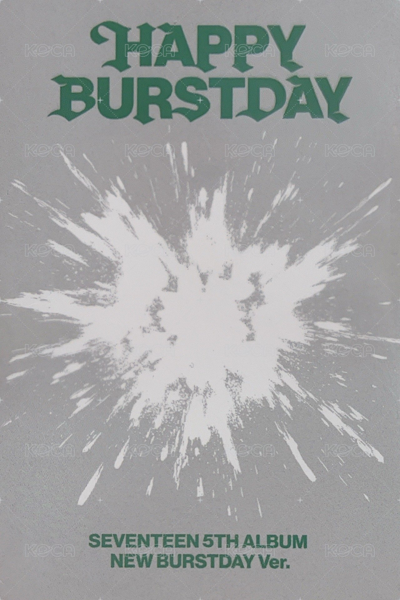 正五 專輯卡 ｜MINGYU 背面