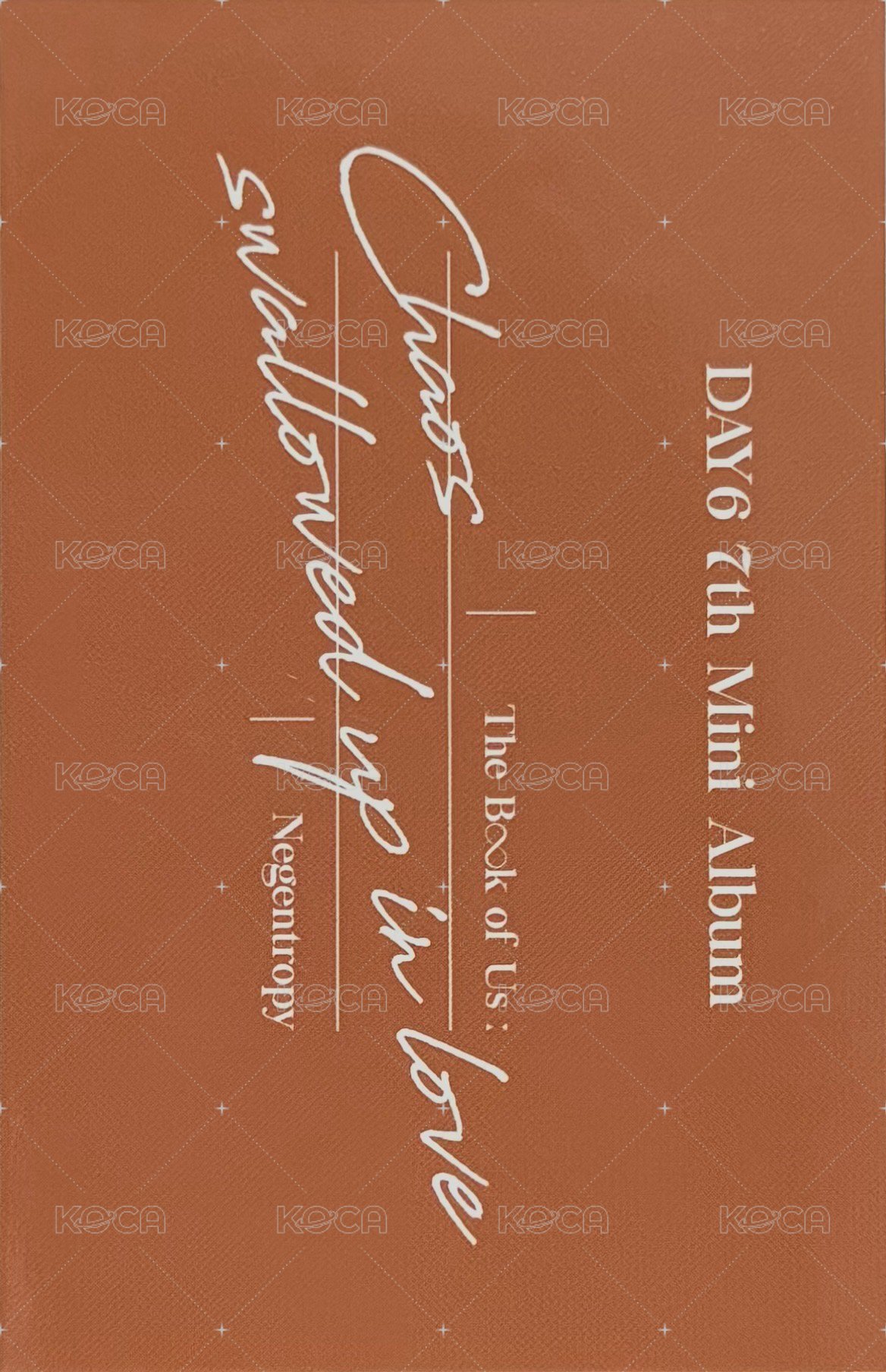 迷七 一般專 專輯卡 團卡 背面