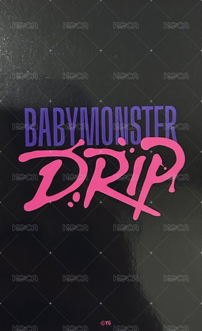 DRIP 隨機卡 日本線上冬季隨機卡 背面