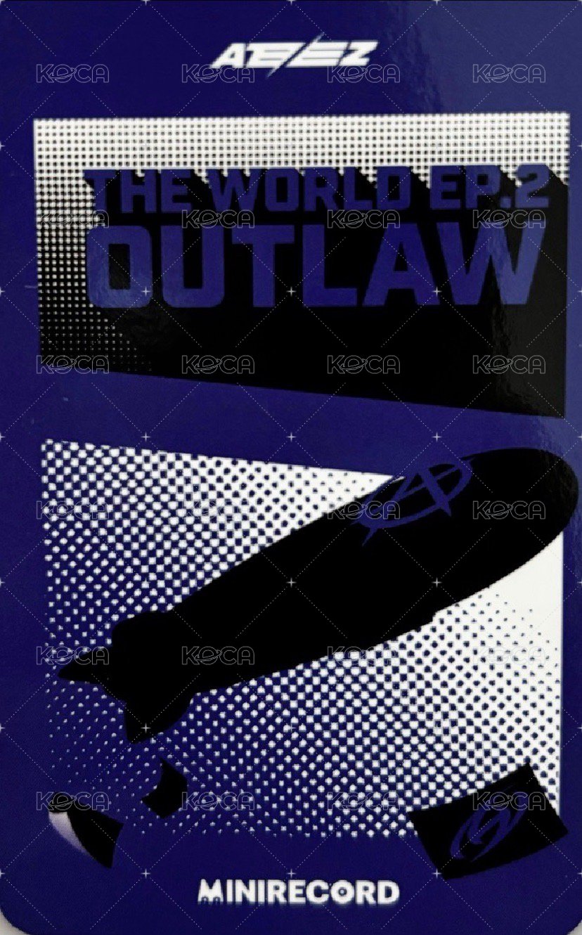 OUTLAW MINIRECORD 4.0 簽售卡  背面