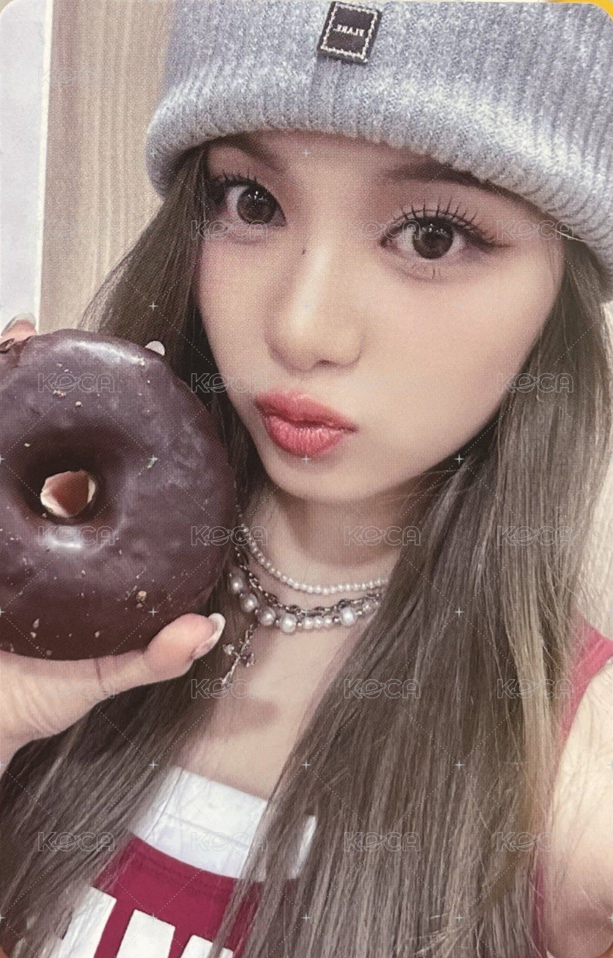 1st EP Album - ACT LIKE THAT km 2.0 線下 簽售卡 도넛 ver. 正面