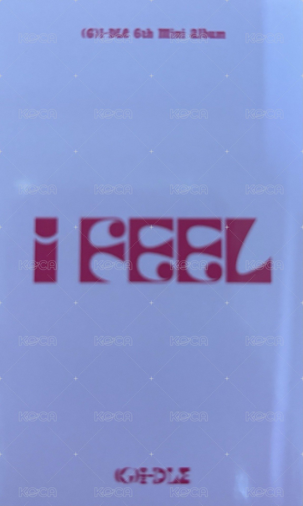 I feel yzy 幸運卡 ver.B麻花辮 背面