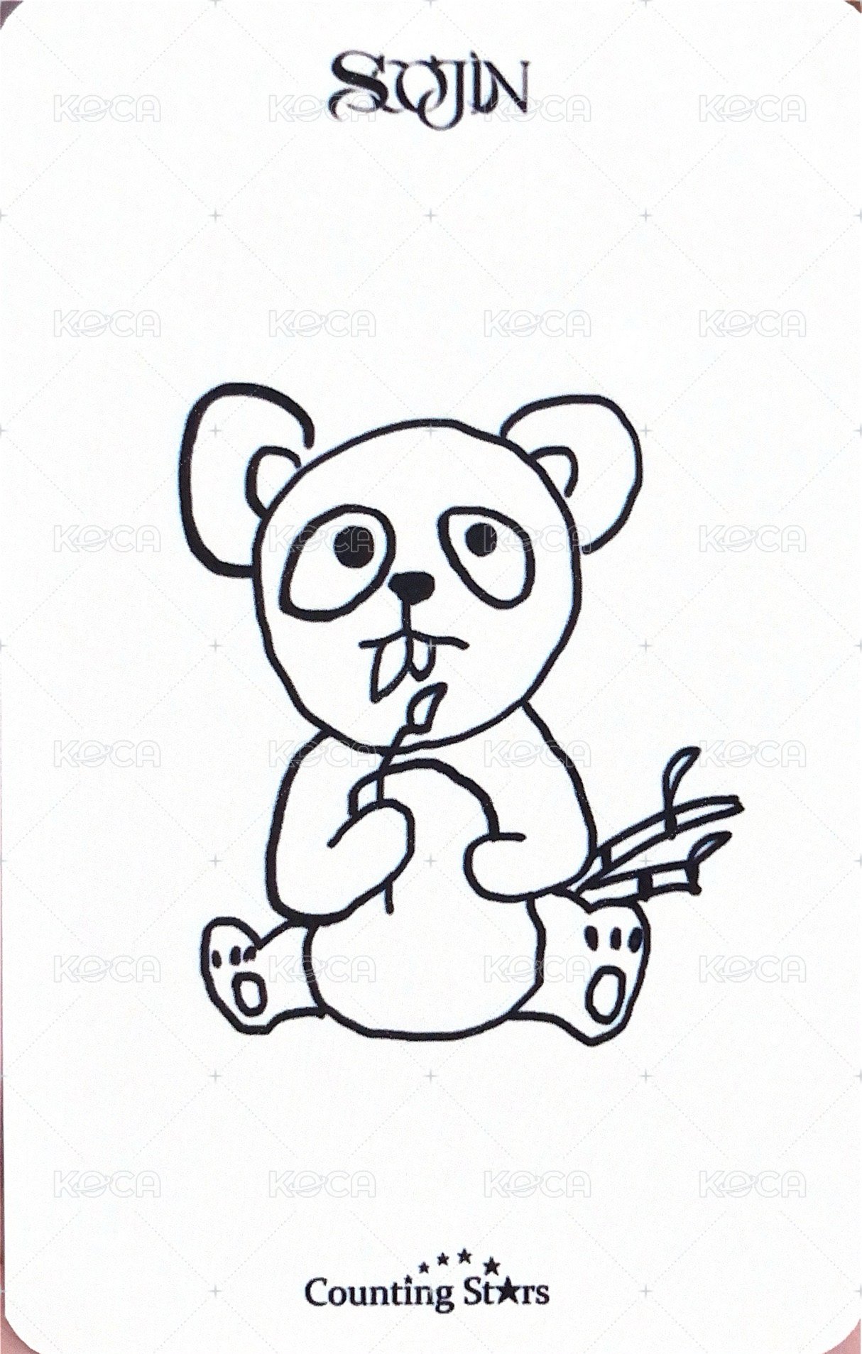 AGASSY 數星星 3.0線下 簽售卡  背面