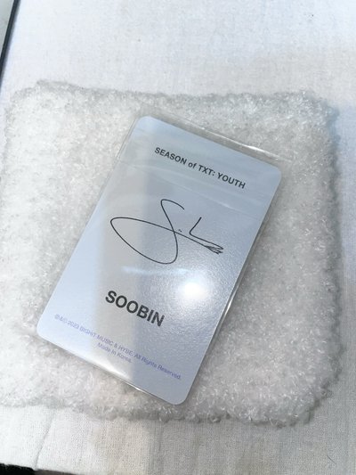 23夏寫 周邊卡 牛奶彬 𝙎𝙊𝙊𝘽𝙄𝙉