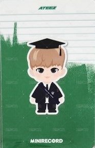 ZERO : FEVER PLATFORM ver. MINIRECORD Figure ver 特典卡  背面