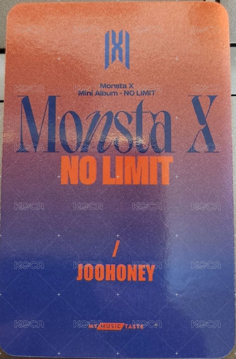 NO LIMIT mmt 2.0 特典卡  背面