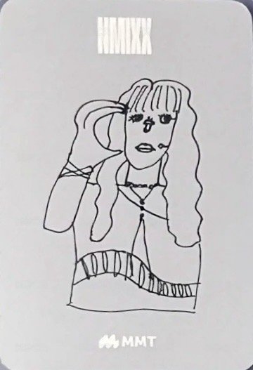 FORWARD mmt 簽售卡 愚人節莉 背面