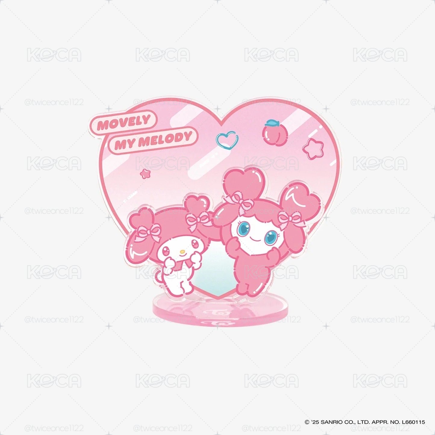 TWICE三麗鷗聯名MOMO 立牌 MOVELY
