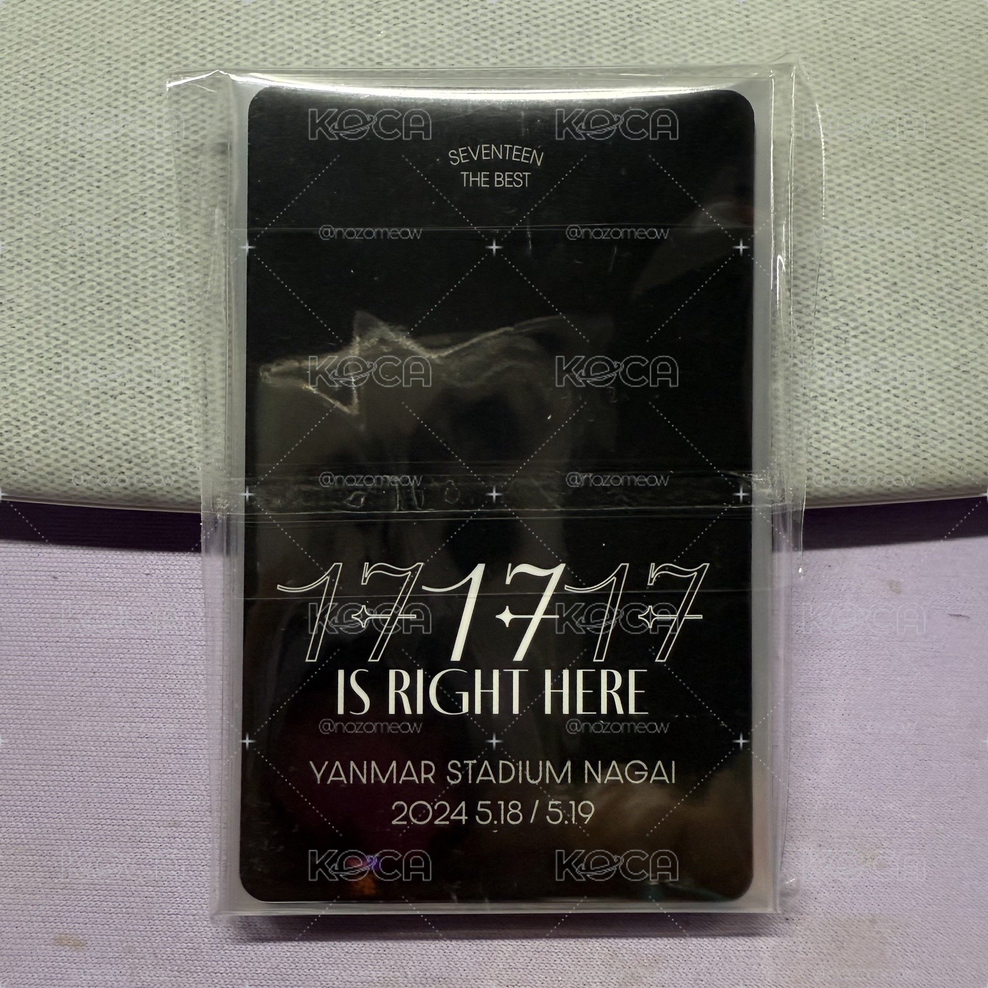 24’ 17 is right here 大阪wvs場限 一套13張